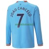 Maillot à Manches Longues Manchester City Joao Cancelo 7 Domicile 2022-23 Pour Homme